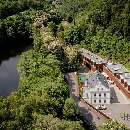 Restaurace A Pension Hrebikarna ホムトフ エクステリア 写真
